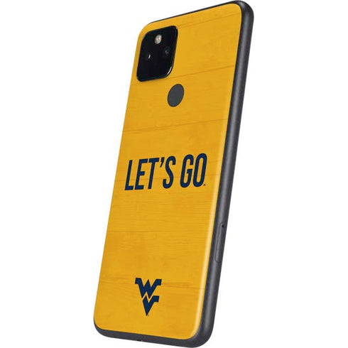 West Virginia University Mountaineers Google Pixel 4a 5G Skin